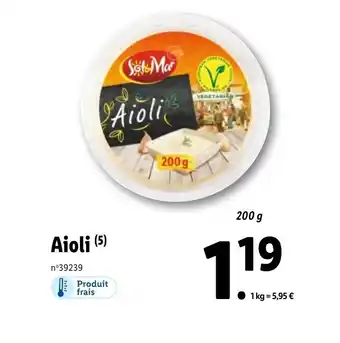 Lidl Aioli offre
