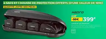 Feu Vert Hapro coffre de toit traxer 6.6 offre