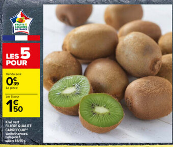 Carrefour Kiwi vert offre