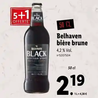 Belhaven biĂšre brune
