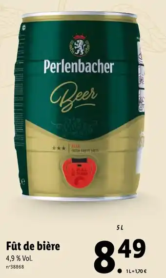 Lidl Fût de bière offre