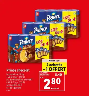 Prince chocolat