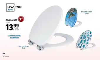 Lidl LIVARNO abattant WC offre