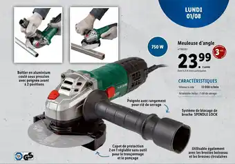Lidl Meuleuse d'angle offre