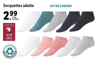 Socquettes adulte