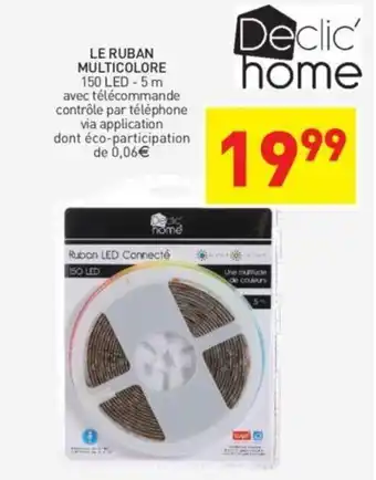 Stokomani DECLIC HOME le ruban multicolore offre