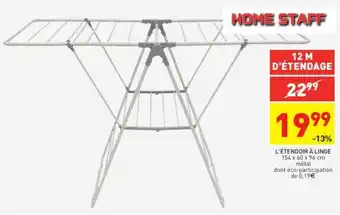 Stokomani HOME STAFF l'étendoir â linge offre