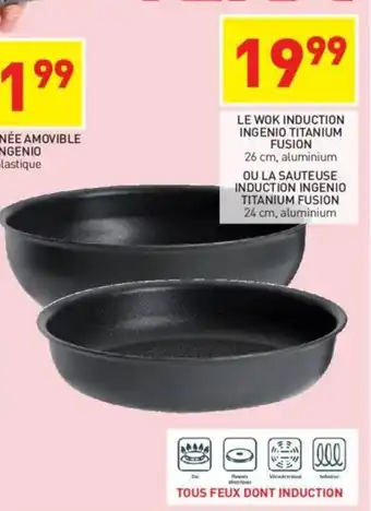 Stokomani Le wok induction ingenio titanium fusion offre