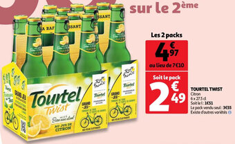 Auchan Tourtel twist offre