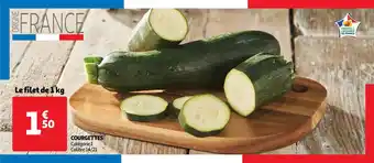 Auchan Courgettes offre