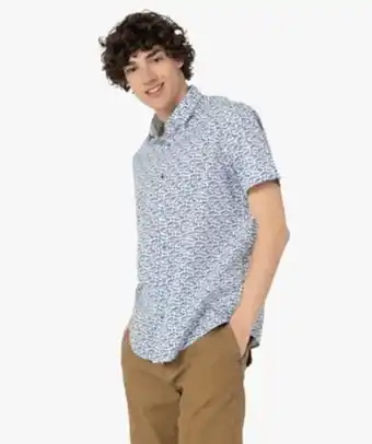 Gémo Chemise homme à manches courtes imprimée feuillage vue1 - gemo (homme) - gemo offre