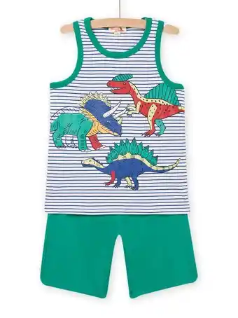 DPAM Ensemble à motifs dinosaures enfant garçon offre