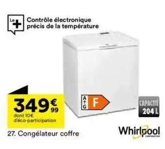 BUT Congélateur Coffre offre