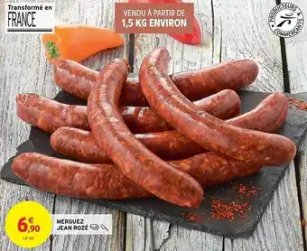 Intermarché Merguez Jean Rozé offre