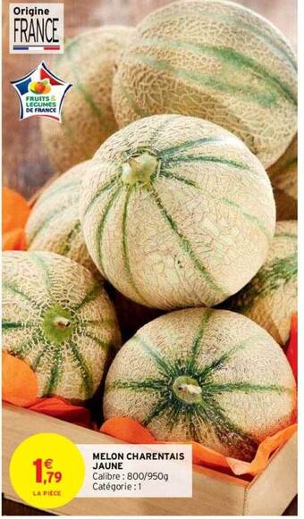 Intermarché Melon Charentais Jaune offre