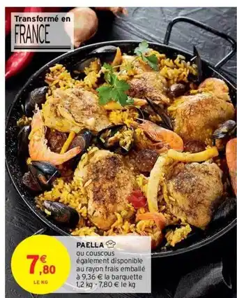 Intermarché Paëlla offre