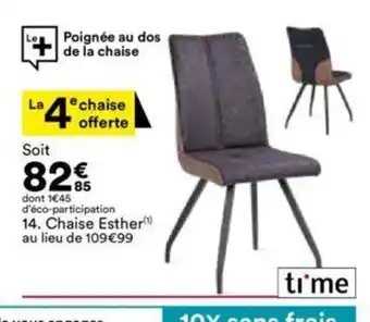 BUT Chaise Esther offre