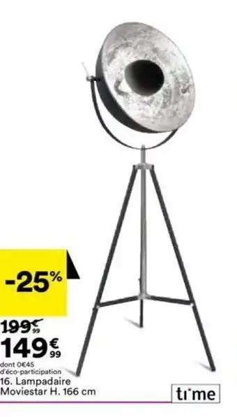 BUT Lampadaire moviestar H. 166 cm offre