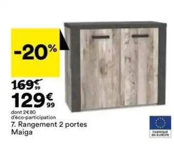 BUT Rangement 2 portes maiga offre