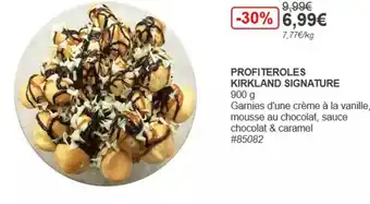 Costco Profiteroles Kirkland Signature offre
