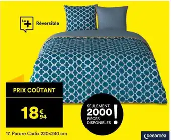 BUT Parure cadix 220x240 cm offre