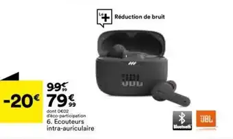 BUT JBL ecouteurs intra-auriculaire offre