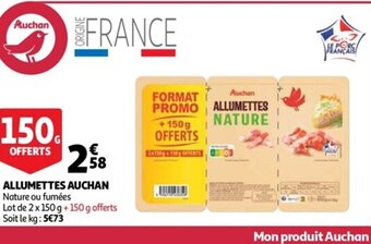 Auchan Allumettes auchan offre