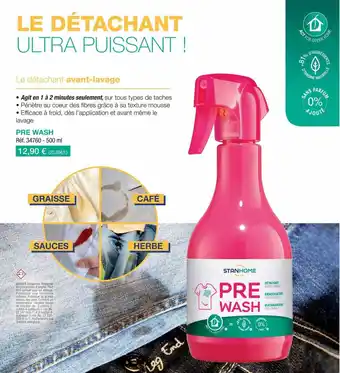Stanhome Pre Wash Stanhome offre