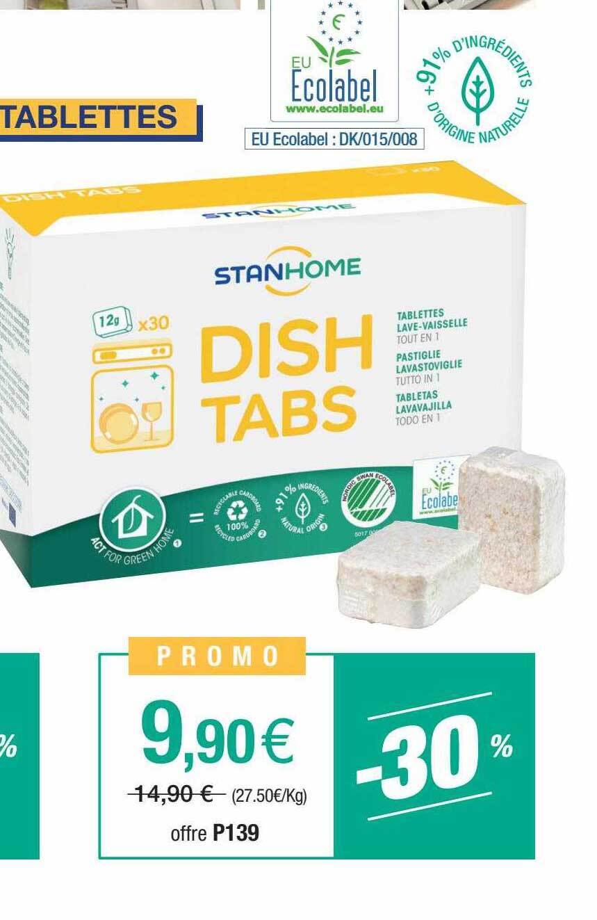 Promo Dish Tabs chez Stanhome