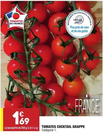 ALDI Tomates cocktail grappe offre
