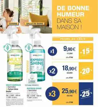 Stanhome Multi Surface, Express Shine offre
