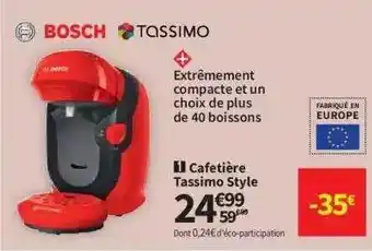 Conforama Cafetière Tassimo Style Bosch, Tassimo offre