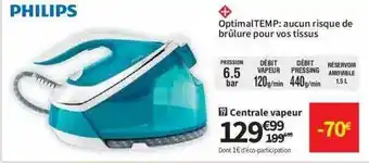 Conforama Centrale Vapeur Philips offre