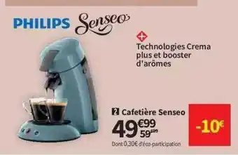 Conforama Cafetière Senseo Philips offre