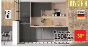Conforama Cuisine Lindy offre
