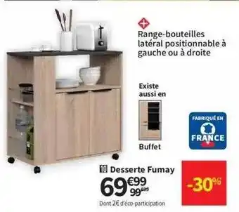 Conforama Desserte Fumay offre