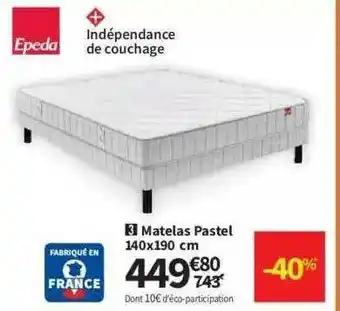 Matelas Pastel Epeda