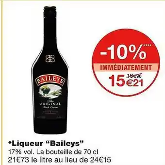 Monoprix Liqueur offre