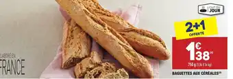 ALDI Baguettes aux céréales offre