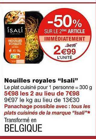 Nouilles Royales
