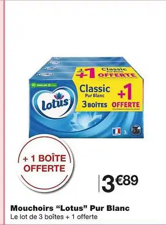 Monoprix Mouchoirs offre