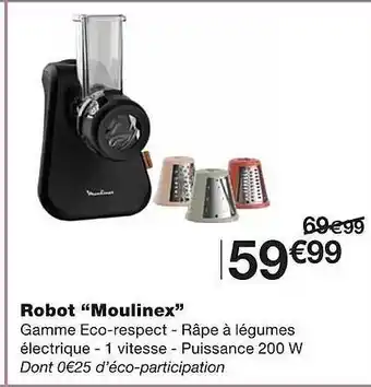 Monoprix Robot offre