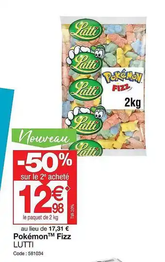 Pokémon Fizz Lutti