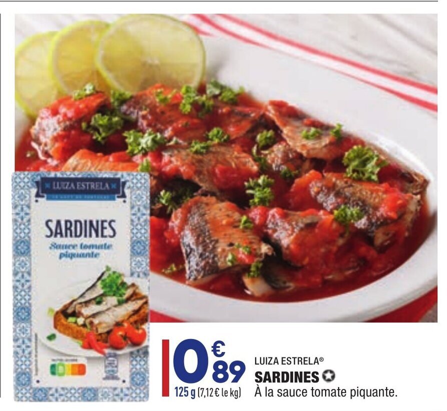Promo Sardines chez ALDI