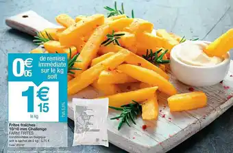 Promocash Frites Fraîches 10-10 Mm Challenge Farm Frites offre