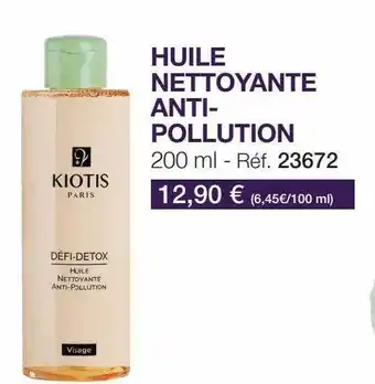 Stanhome Huile Nettoyante Anti-pollution Kiotis offre