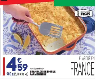 Brandade de morue parmentière