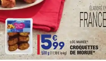 ALDI Croquettes de morue offre