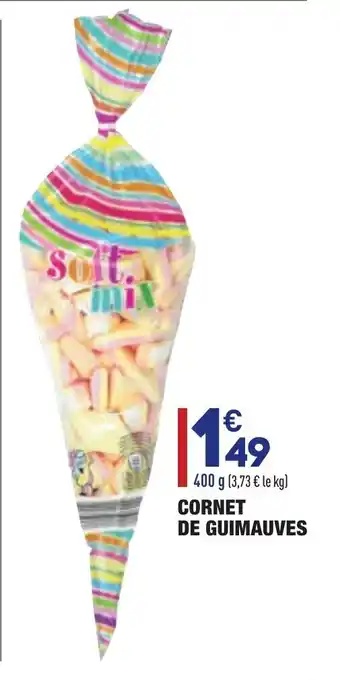 Cornet de guimauves