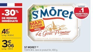 Carrefour St moret st moret offre